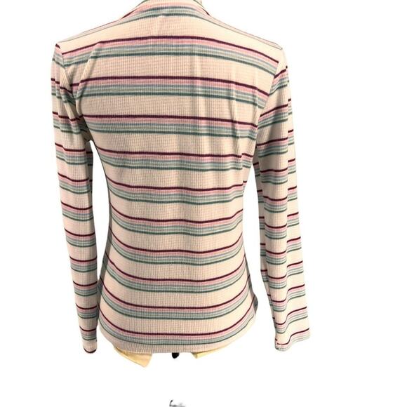 Hurley Thermal Tropical Striped Pajama Set Large - Picture 4 of 10